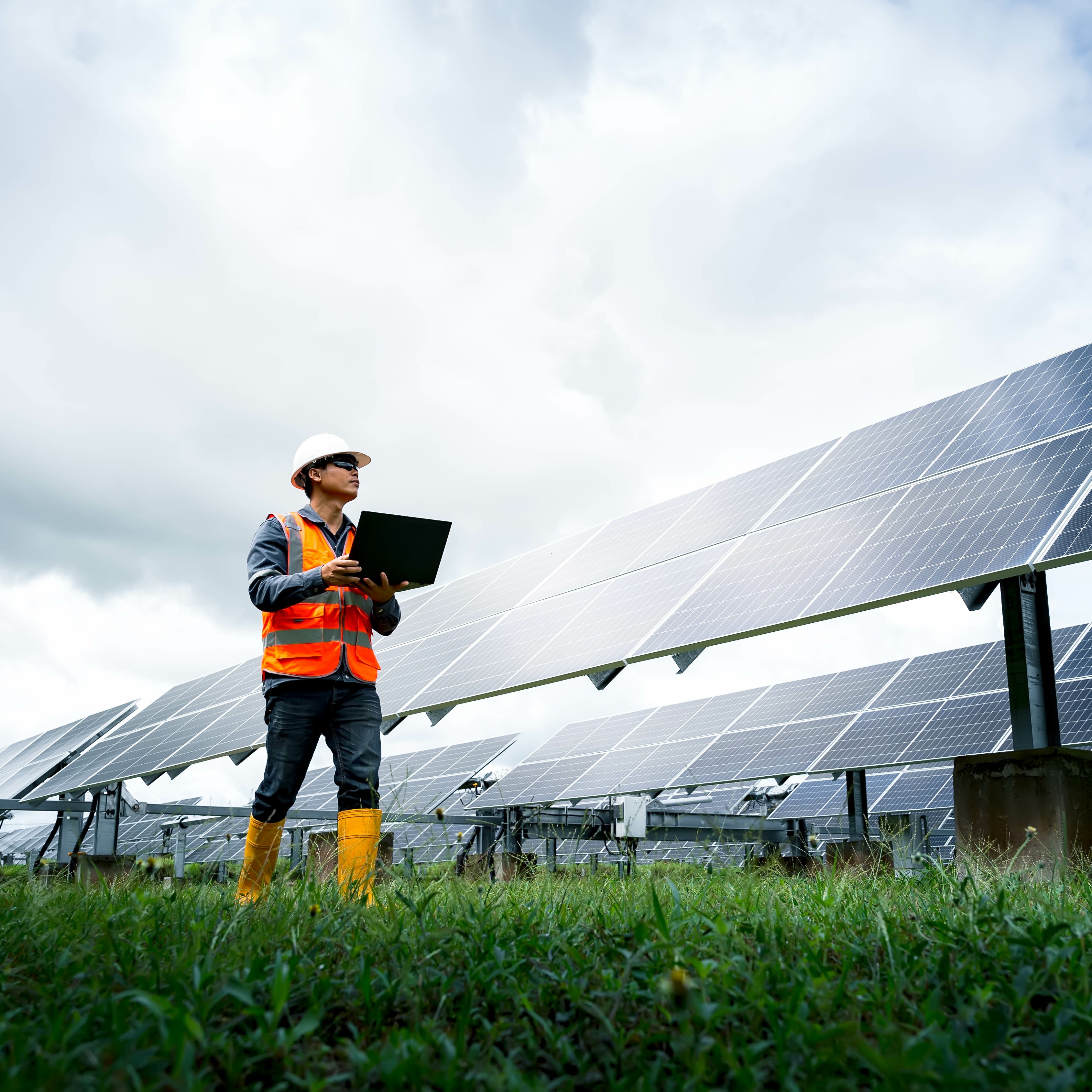 Solar installation - square
