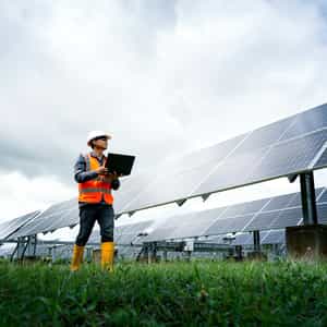 Solar installation - square