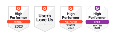G2 badges